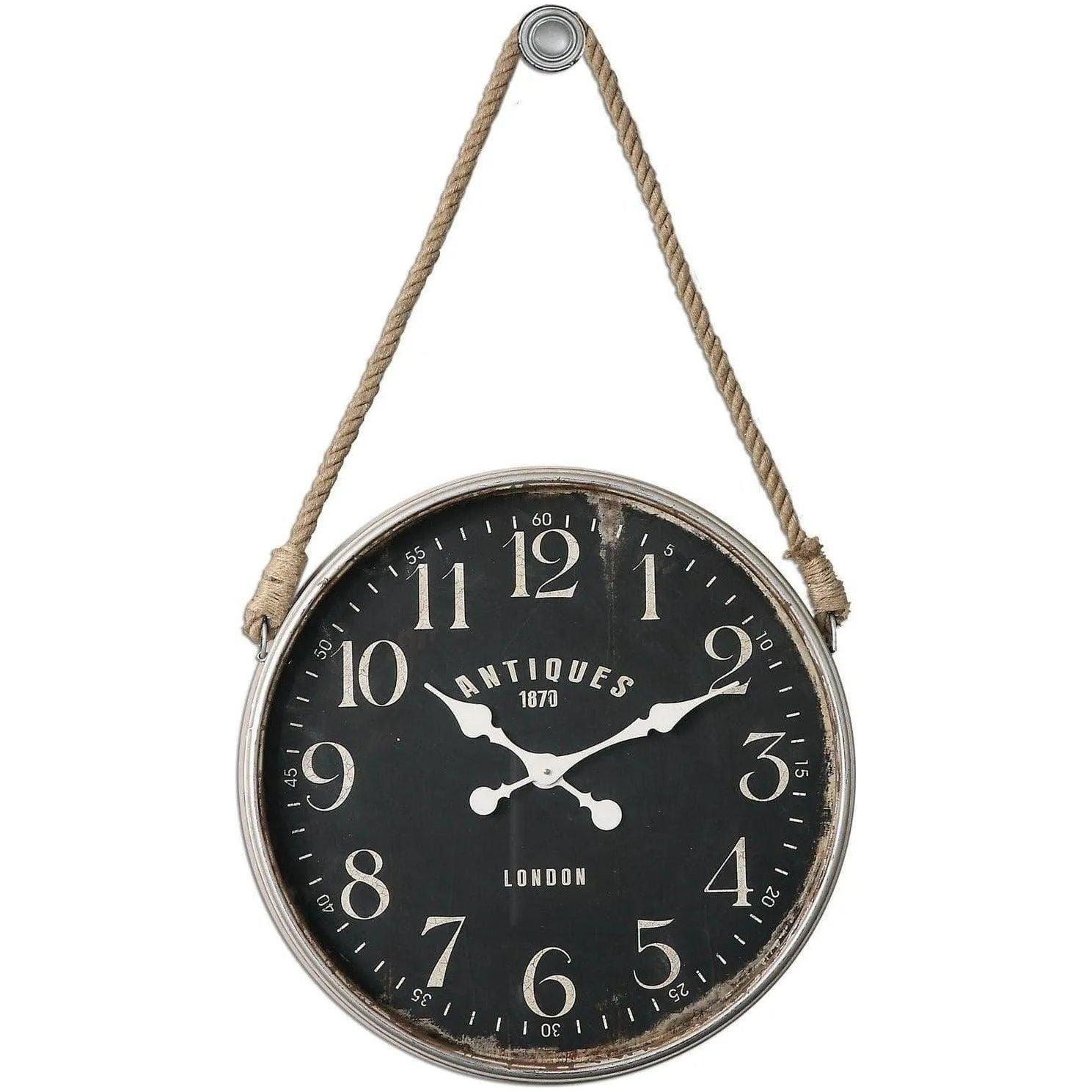 The Uttermost - Bartram Wall Clock - 06428 - Canada Light Shop