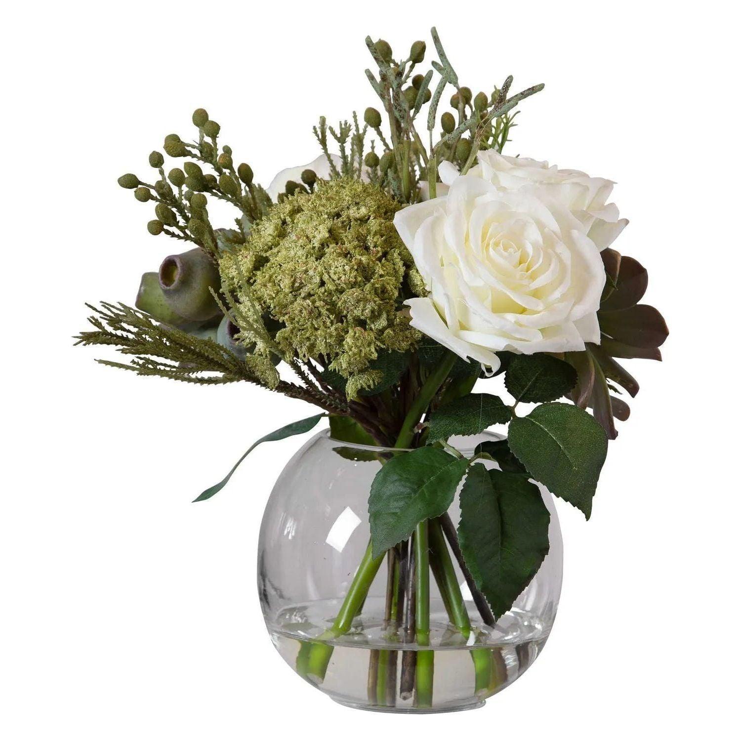 The Uttermost - Belmonte Floral Bouquet & Vase - 60182 - Canada Light Shop
