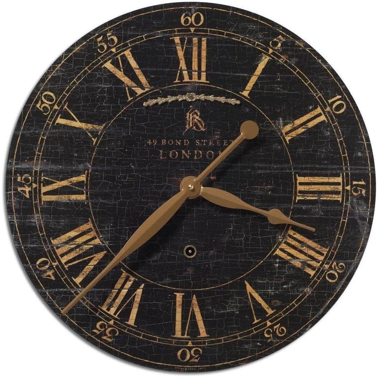 The Uttermost - Bond Street Wall Clock - 06029 - Canada Light Shop
