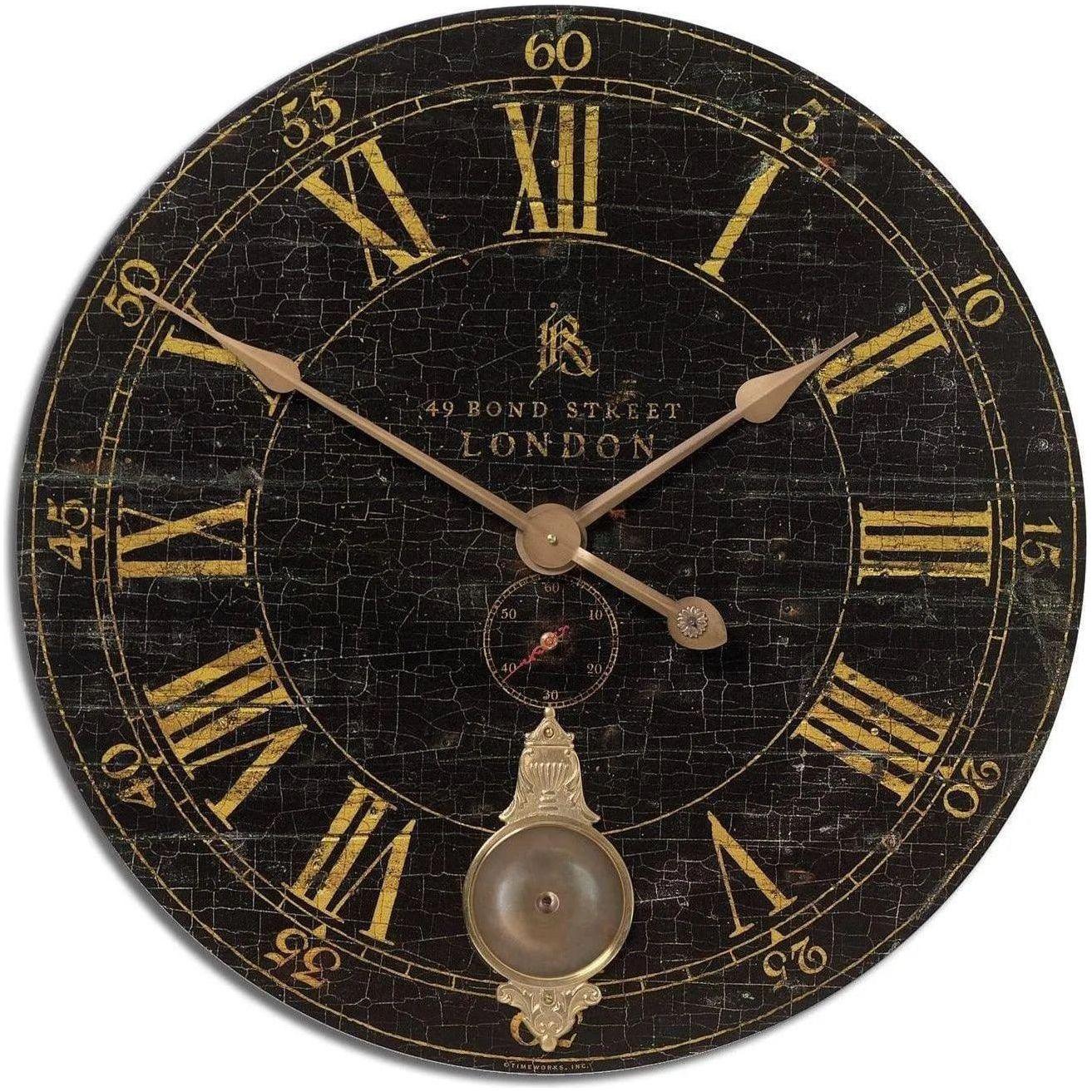 The Uttermost - Bond Street Wall Clock - 06030 - Canada Light Shop