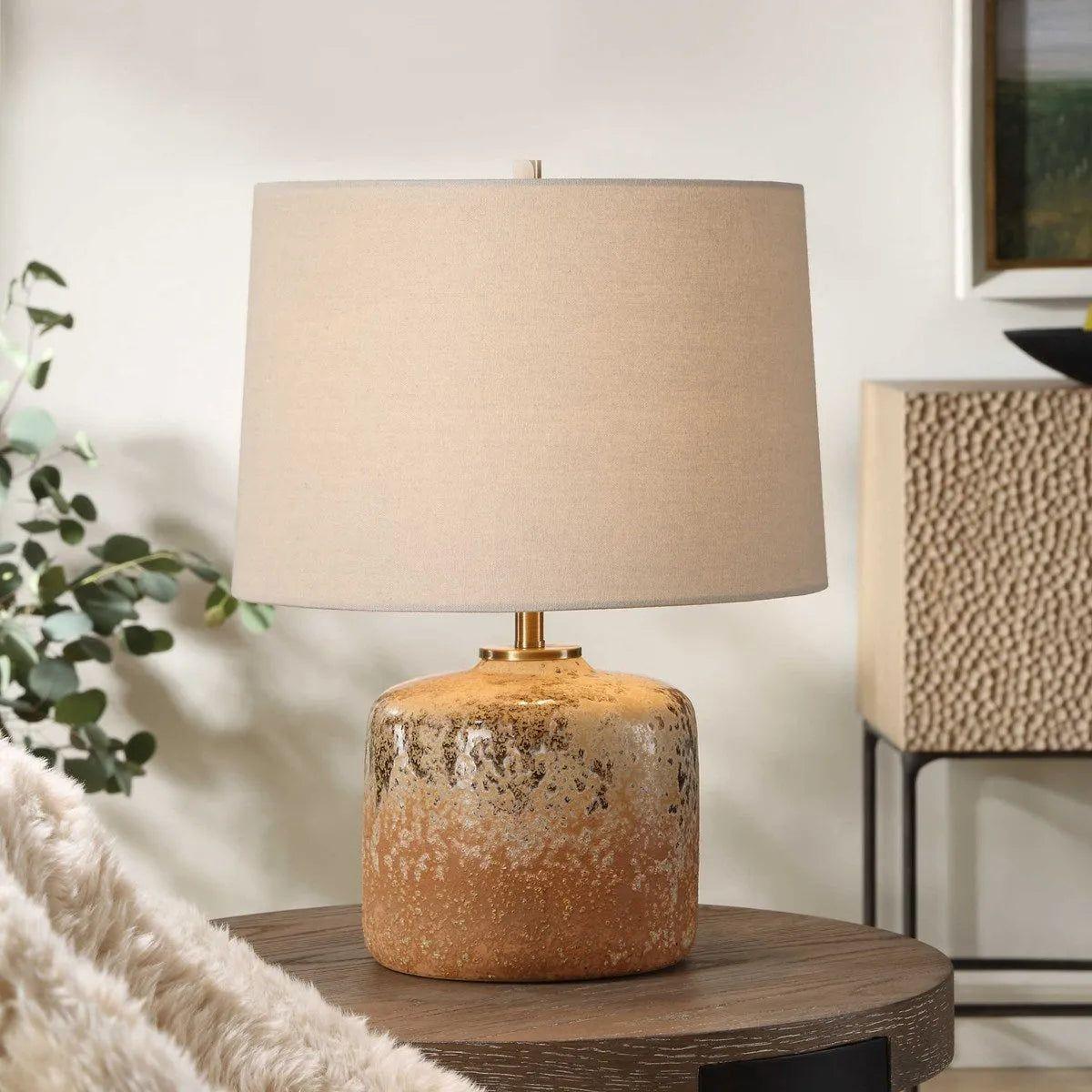 Troy Lighting - Canyon Table Lamp - PTL9028-PBR - Canada Light Shop