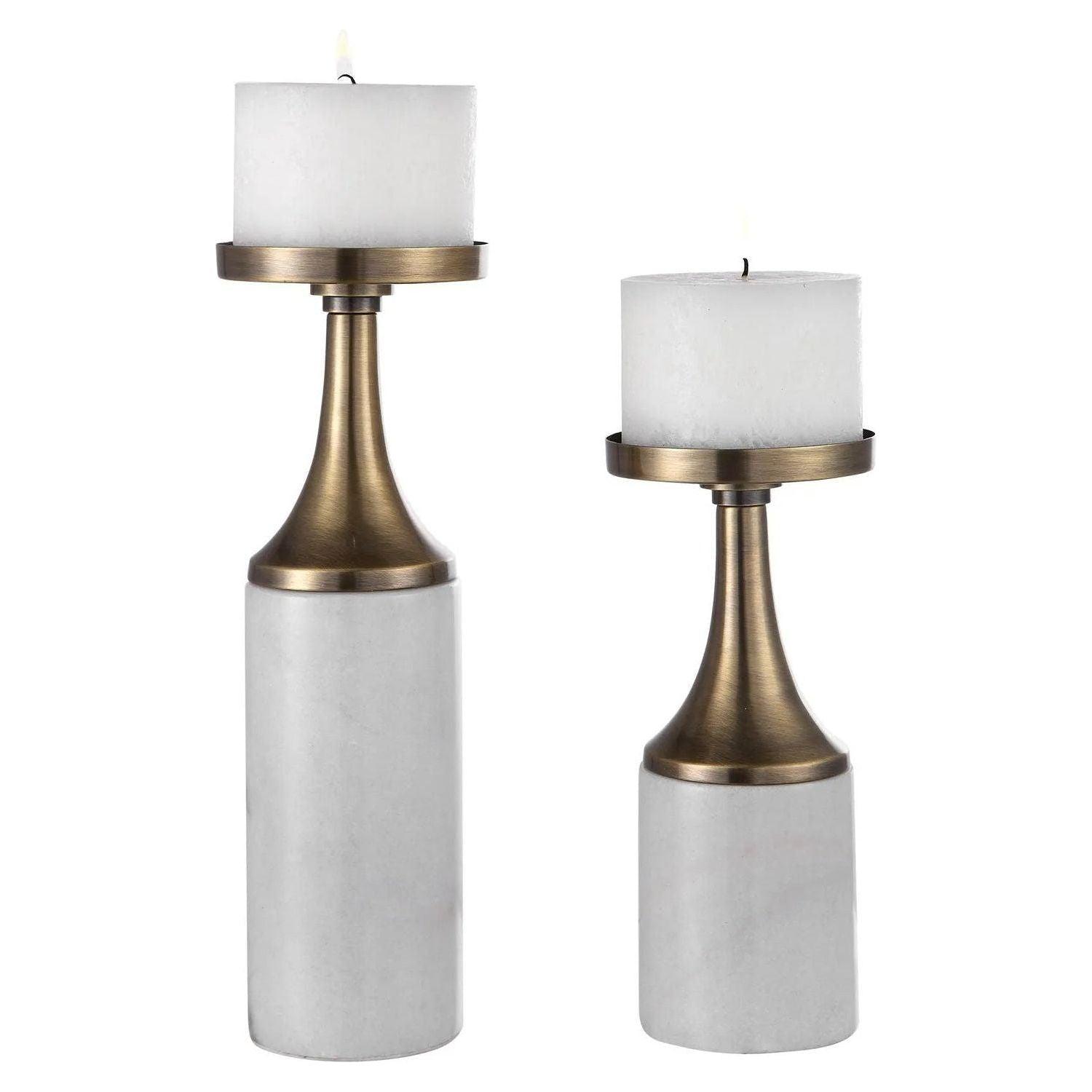The Uttermost - Castiel Candleholders, Set/2 - 17546 - Canada Light Shop