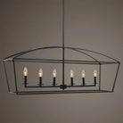 The Uttermost - Clayton Six Light Linear Chandelier - 21348 - Canada Light Shop