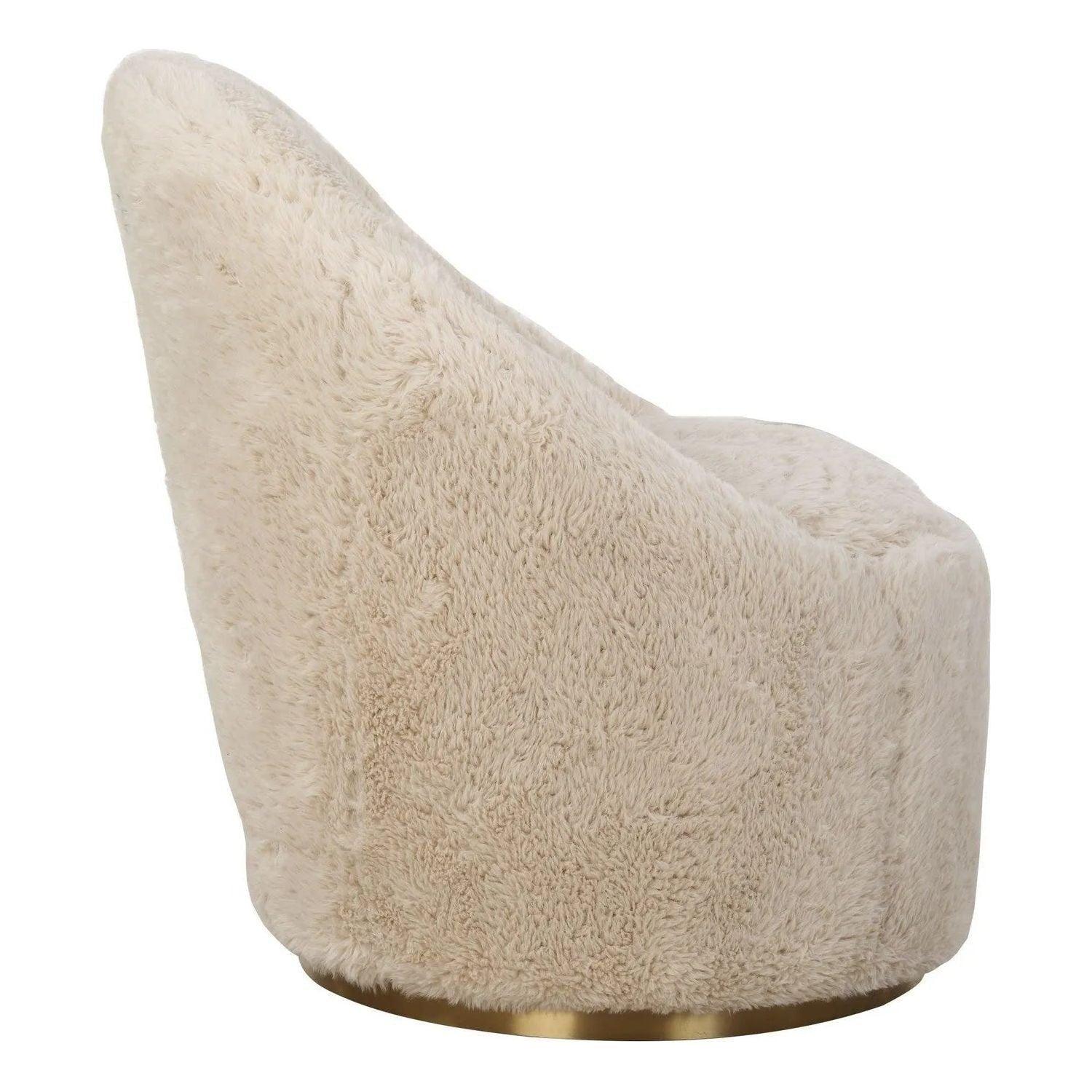 The Uttermost - Crue Swivel Chair - 23531 - Canada Light Shop