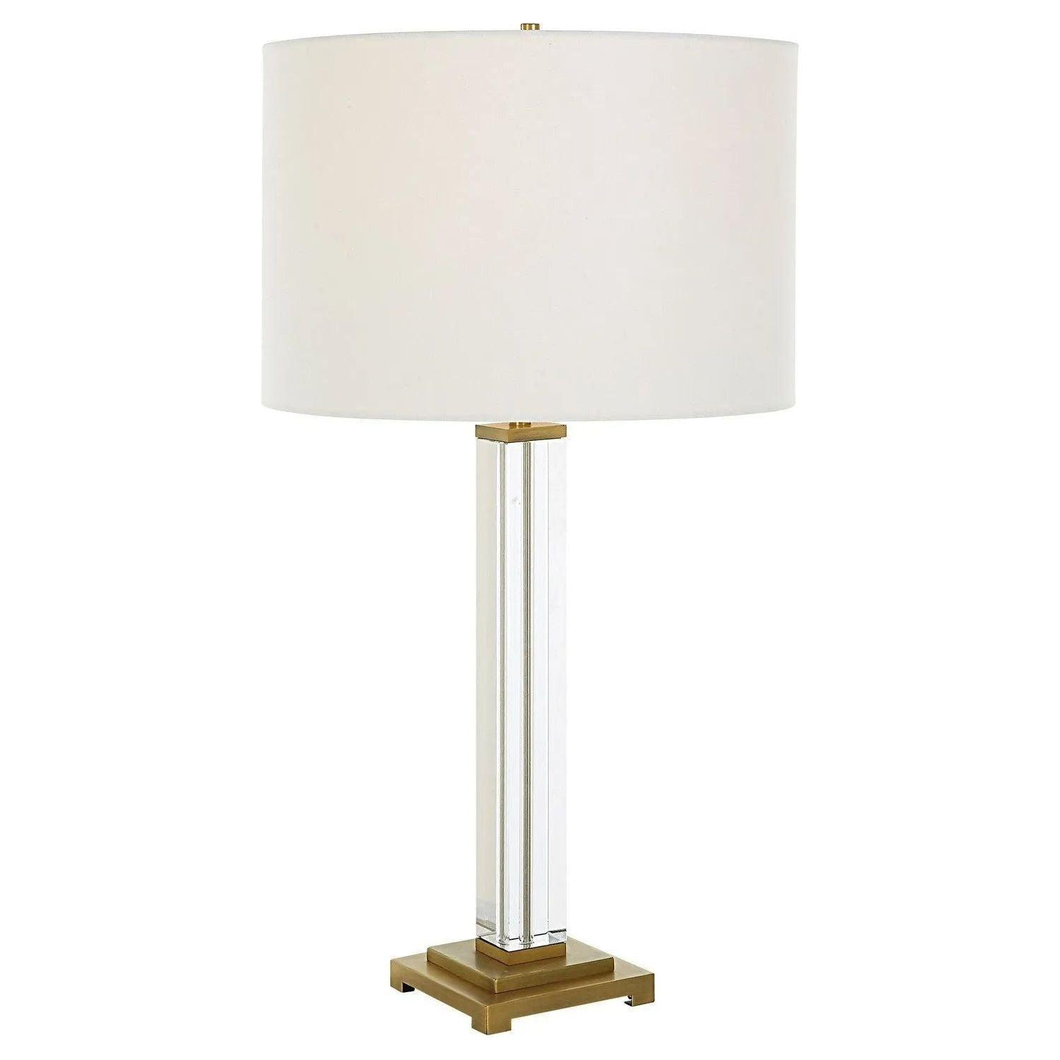 The Uttermost - Crystal Column Table Lamp - 30237 - Canada Light Shop