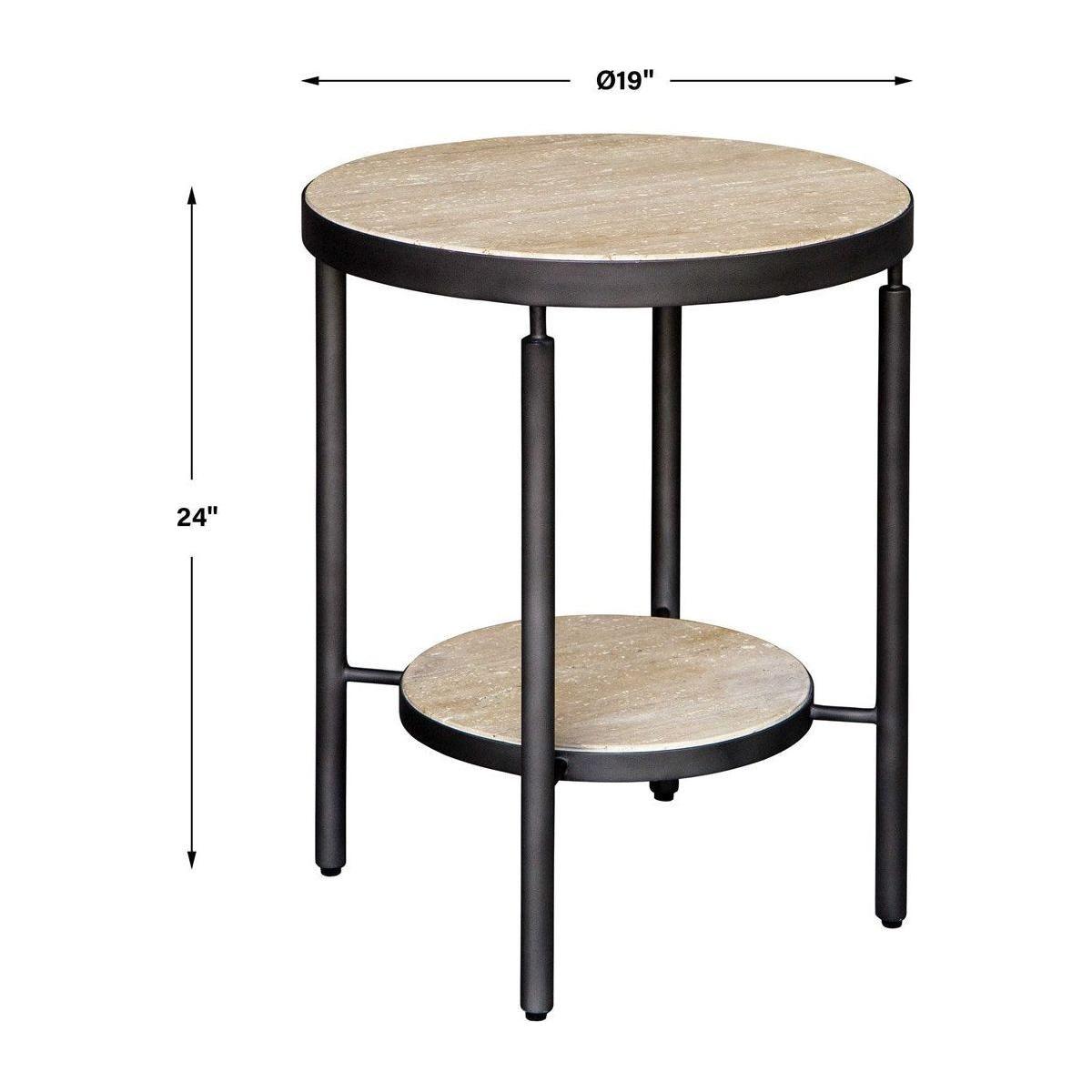 The Uttermost - Dauntless Side Table - 24113 - Canada Light Shop