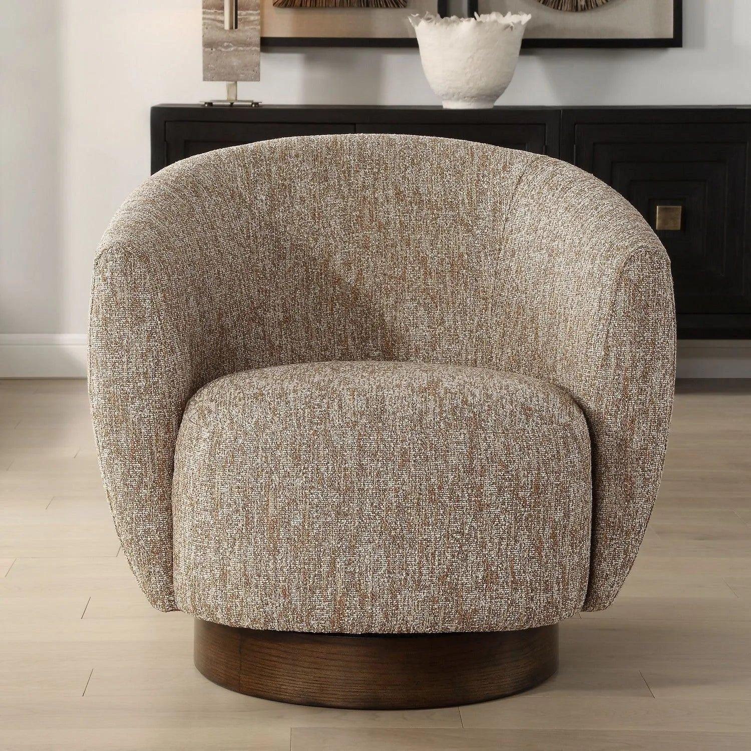 The Uttermost - Dunes Swivel Chair - 23842 - Canada Light Shop