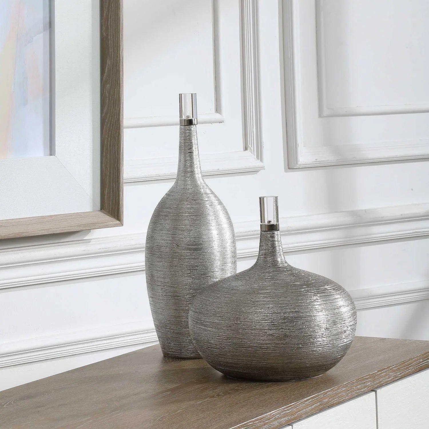 The Uttermost - Gatsby Bottles - Set of 2 - 17883 - Canada Light Shop