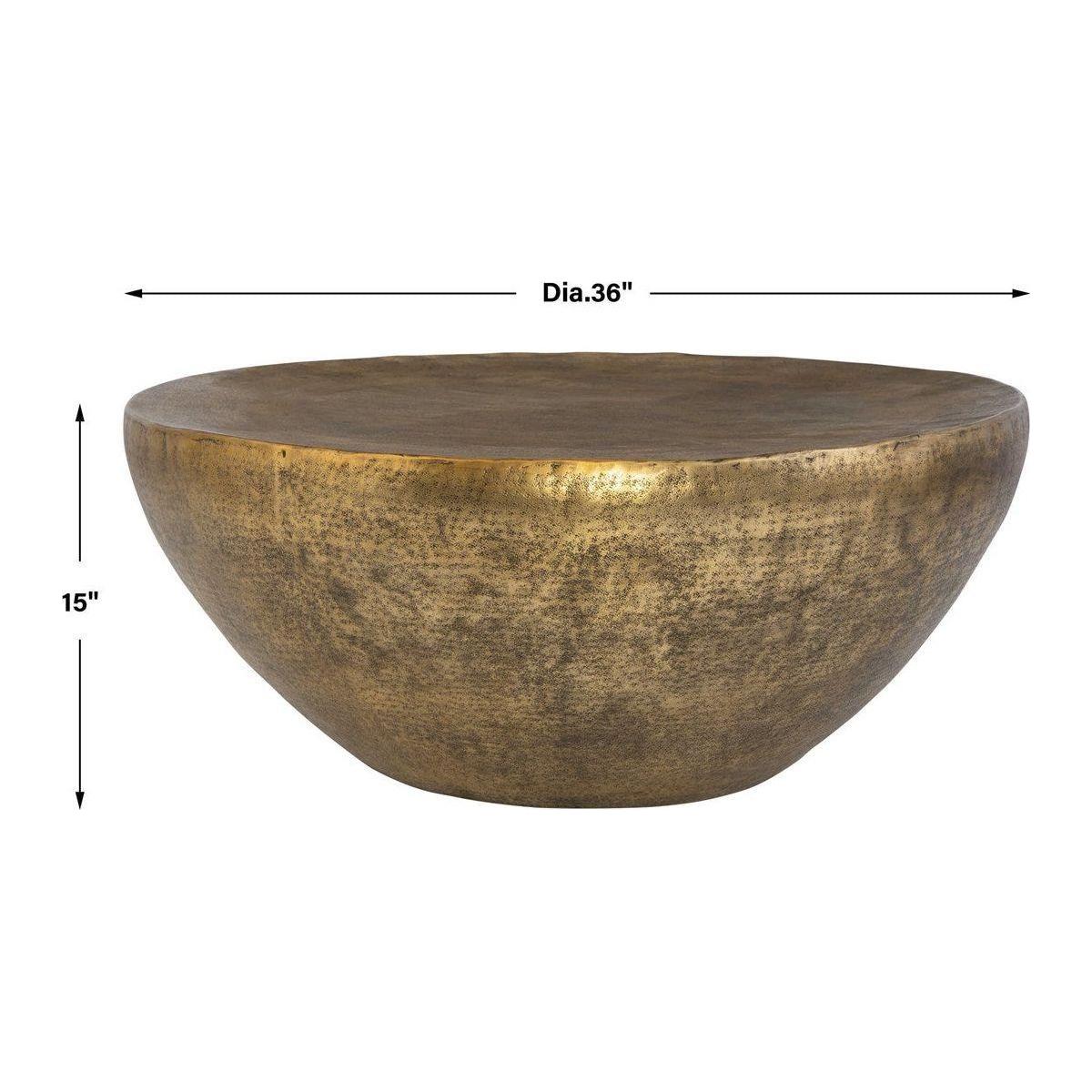 The Uttermost - Gilded Dome Coffee Table - 22990 - Canada Light Shop