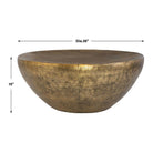 The Uttermost - Gilded Dome Coffee Table - 22990 - Canada Light Shop