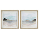 The Uttermost - Glacial Coast Framed Prints, Set/2 - 41445 - Canada Light Shop
