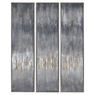 The Uttermost - Gray Hand Painted Canvases, Set/3 - 51304 - Canada Light Shop