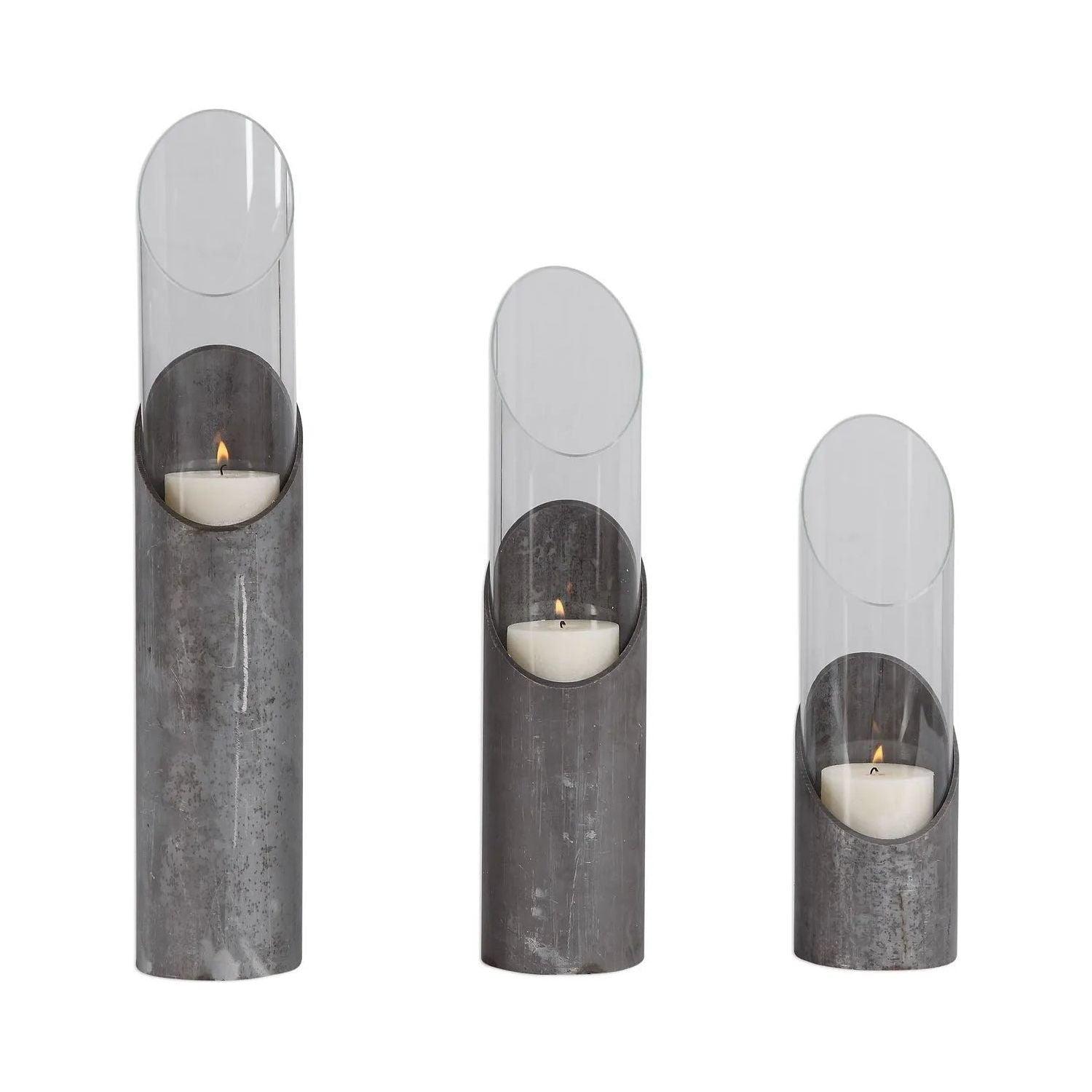 The Uttermost - Karter Candleholders, Set/3 - 17518 - Canada Light Shop