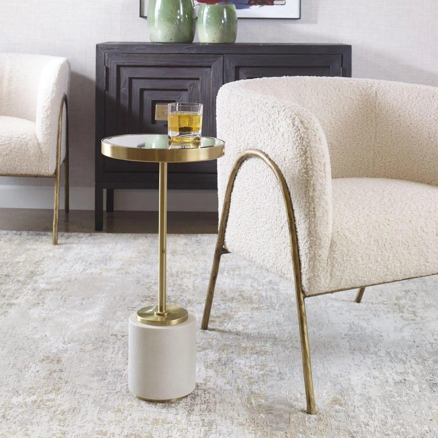 The Uttermost - Laurier Drink Table - 25208 - Canada Light Shop