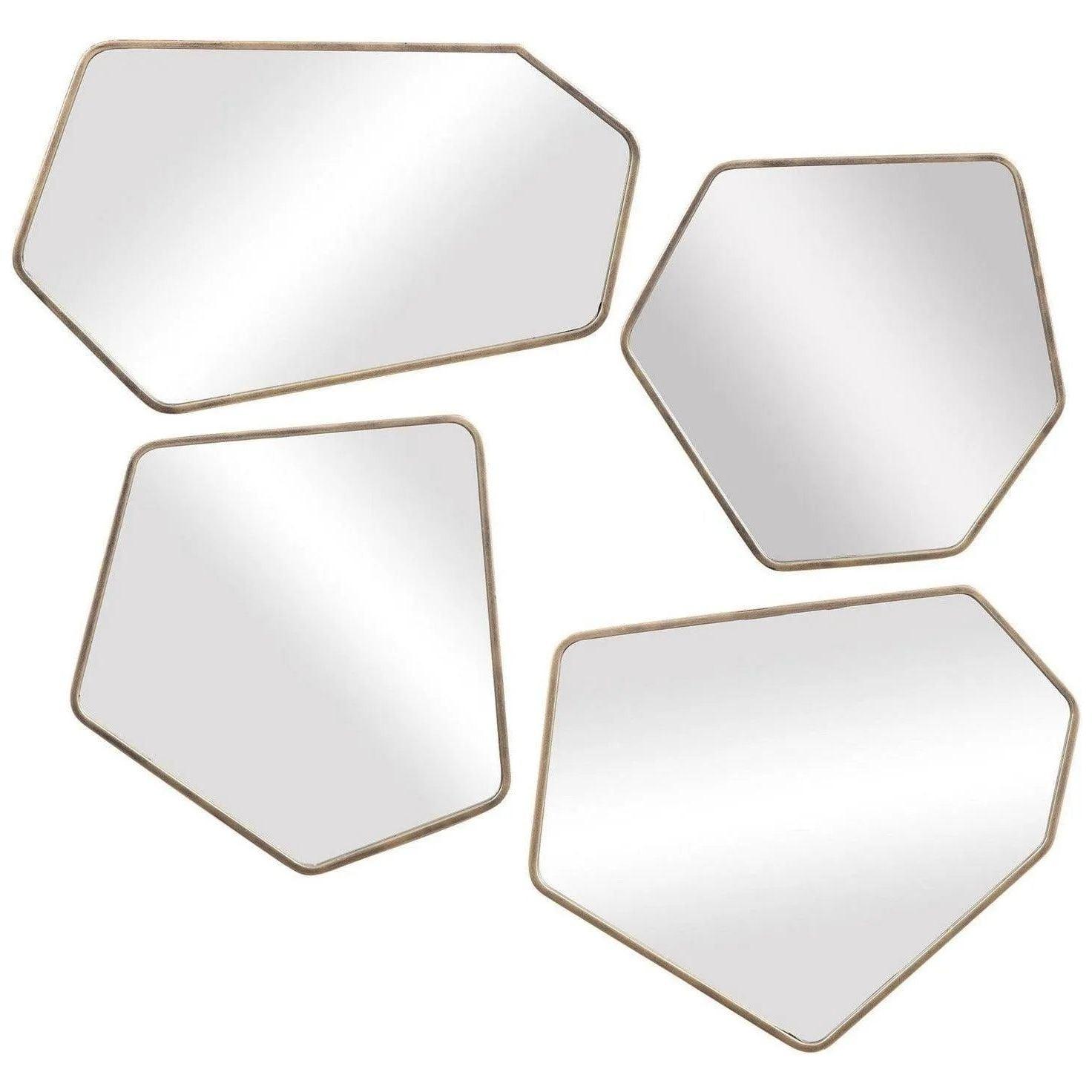 The Uttermost - Linneah Mirror, Set Of 4 - 09616 - Canada Light Shop