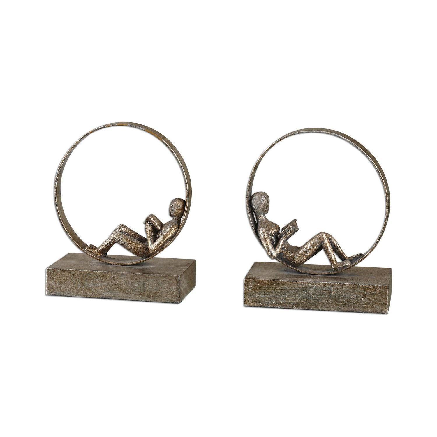 The Uttermost - Lounging Reader Bookends, Set/2 - 19596 - Canada Light Shop