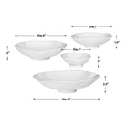 The Uttermost - Lucky Coins Wall Bowls - Set of 4 - 04362 - Canada Light Shop