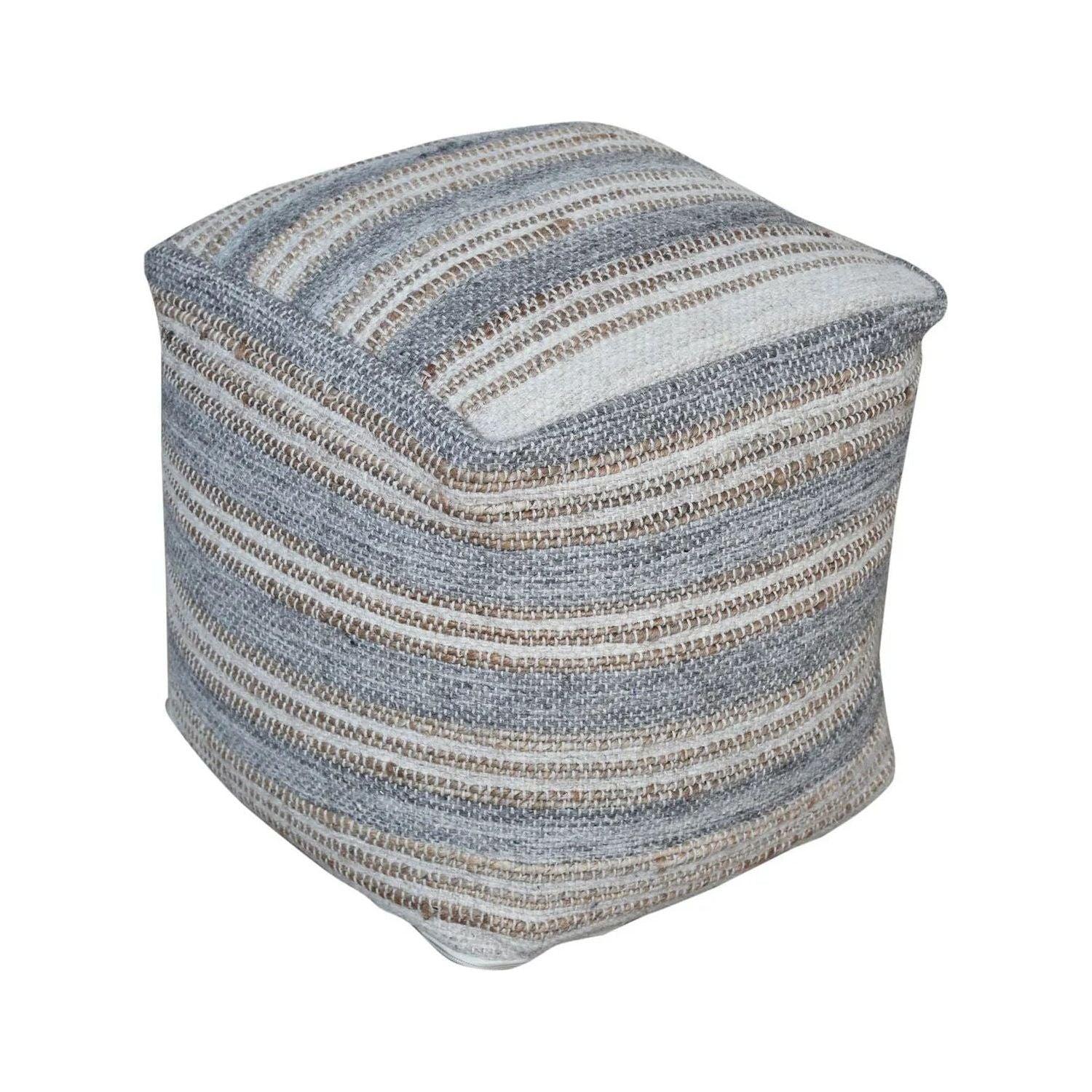 The Uttermost - Mesick Pouf - 23967 - Canada Light Shop