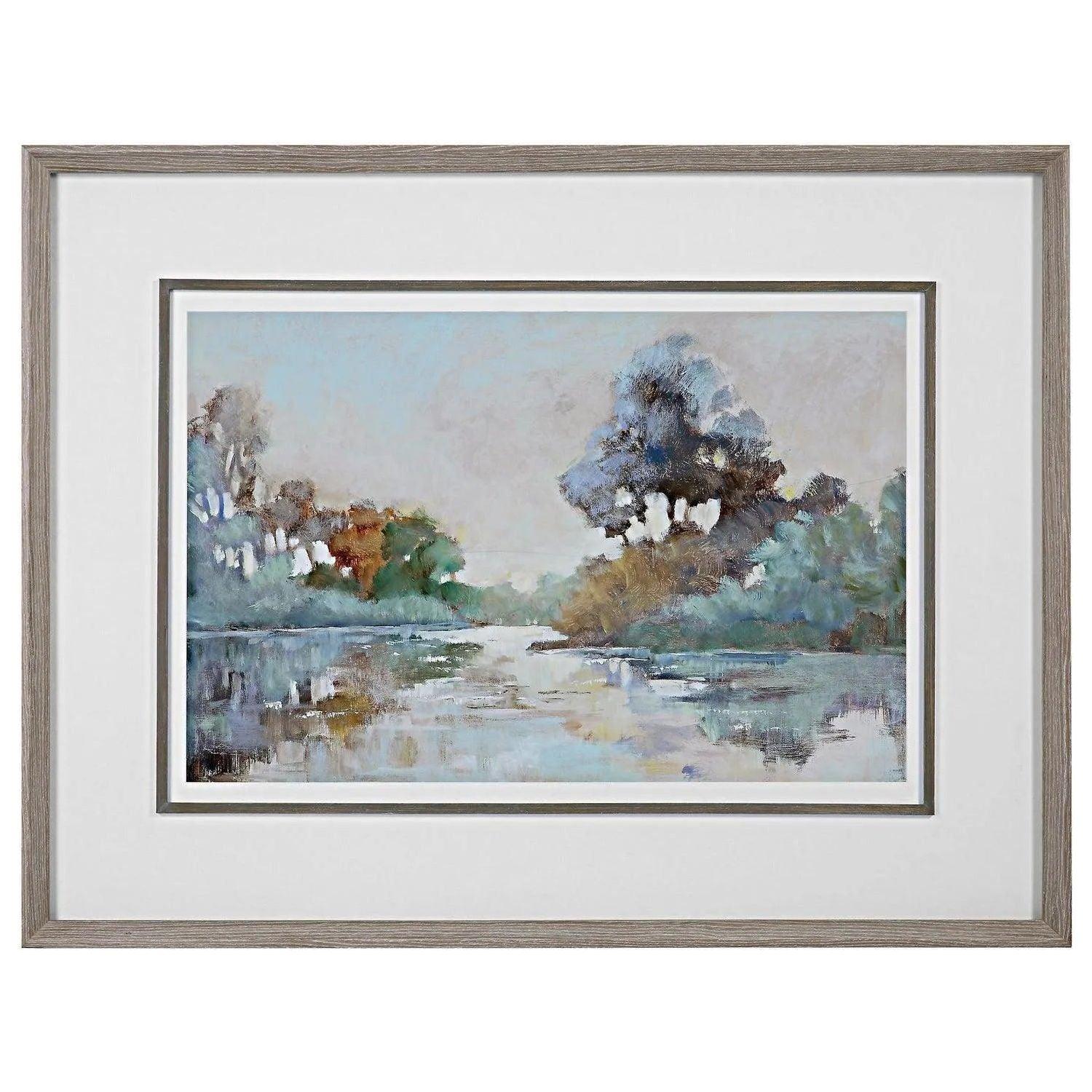 The Uttermost - Morning Lake FramedPrints - 41418 - Canada Light Shop