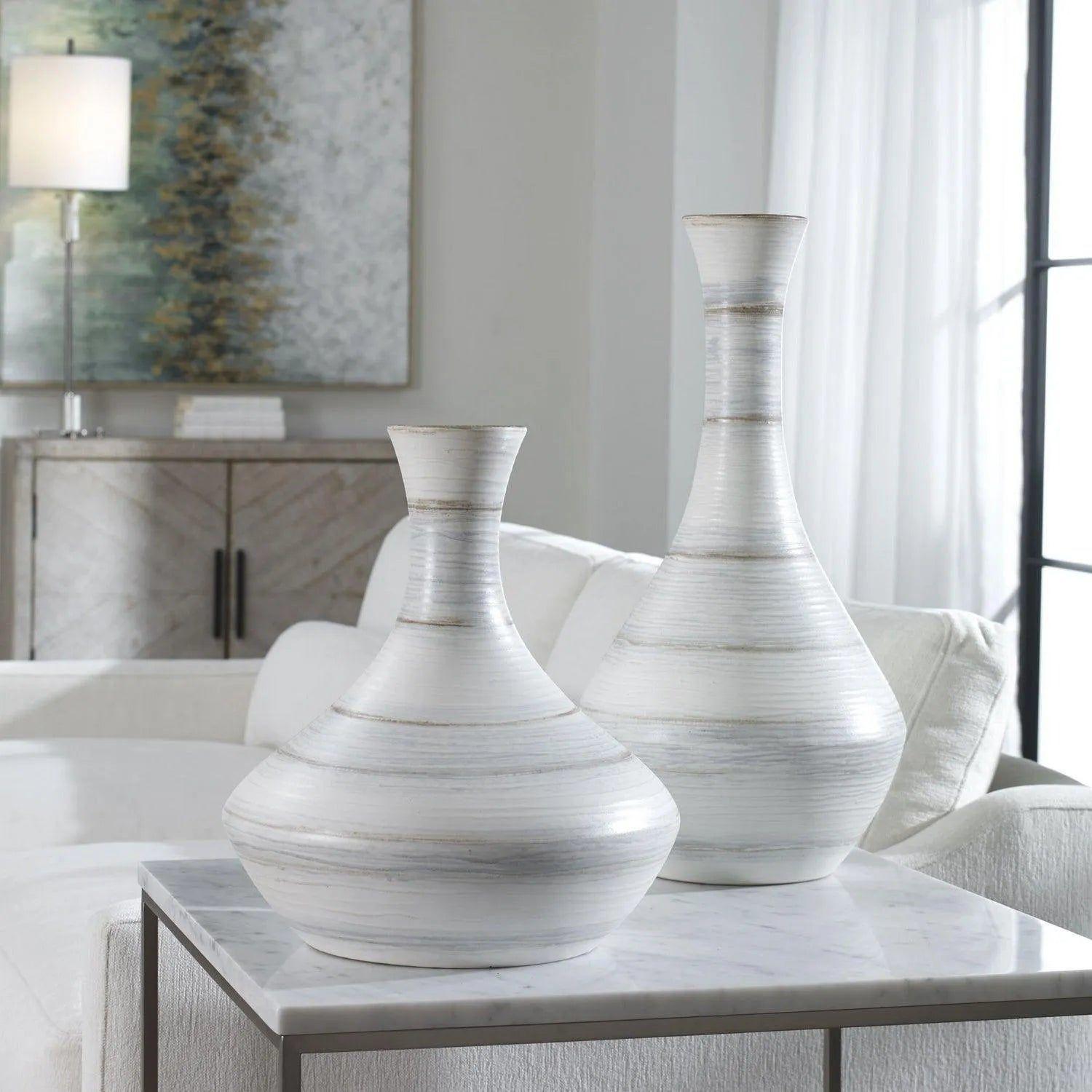 The Uttermost - Potter Vases, S/2 - 17964 - Canada Light Shop