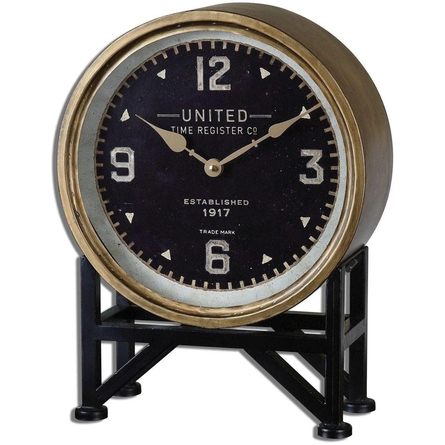 The Uttermost - Shyam Table Clock - 06094 - Canada Light Shop