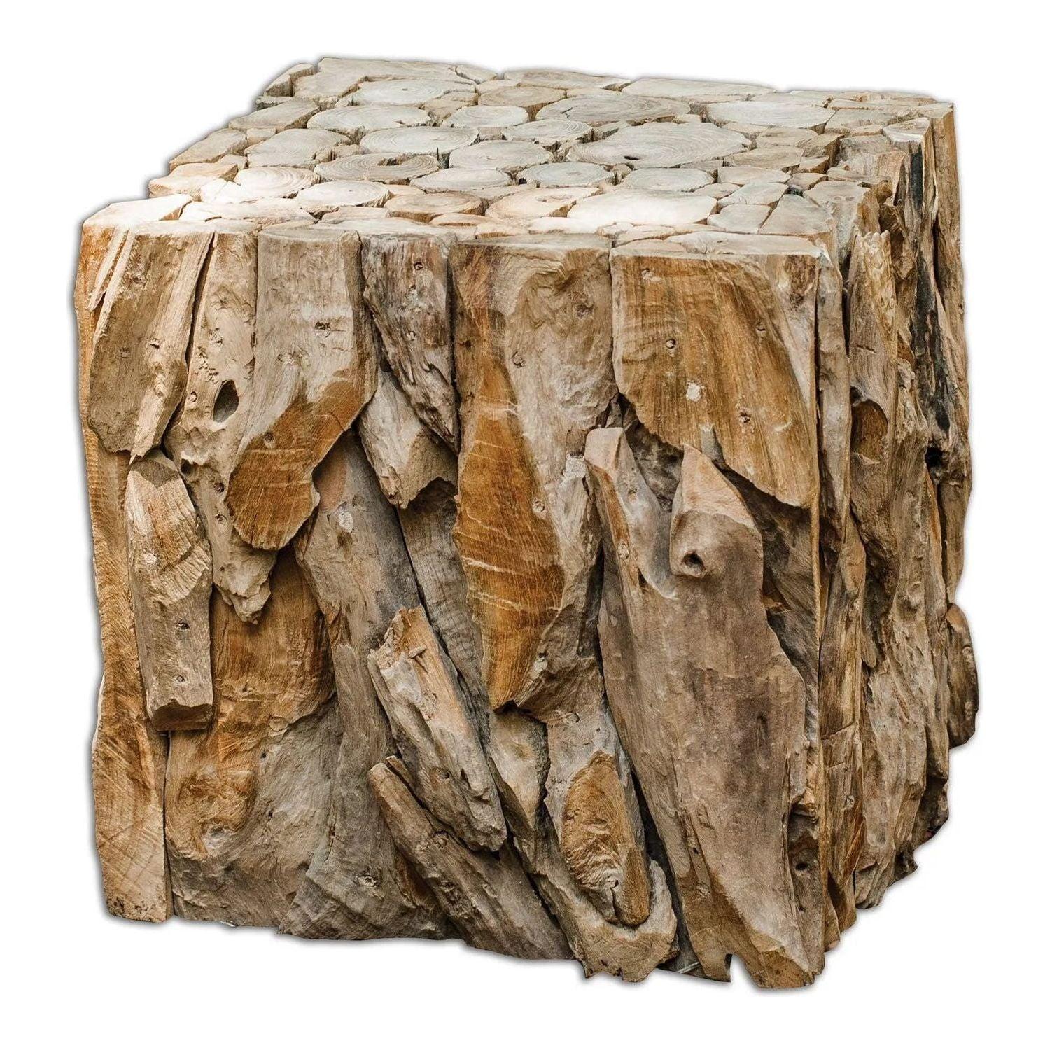 The Uttermost - Teak Root Bunching Cubes - 25592 - Canada Light Shop