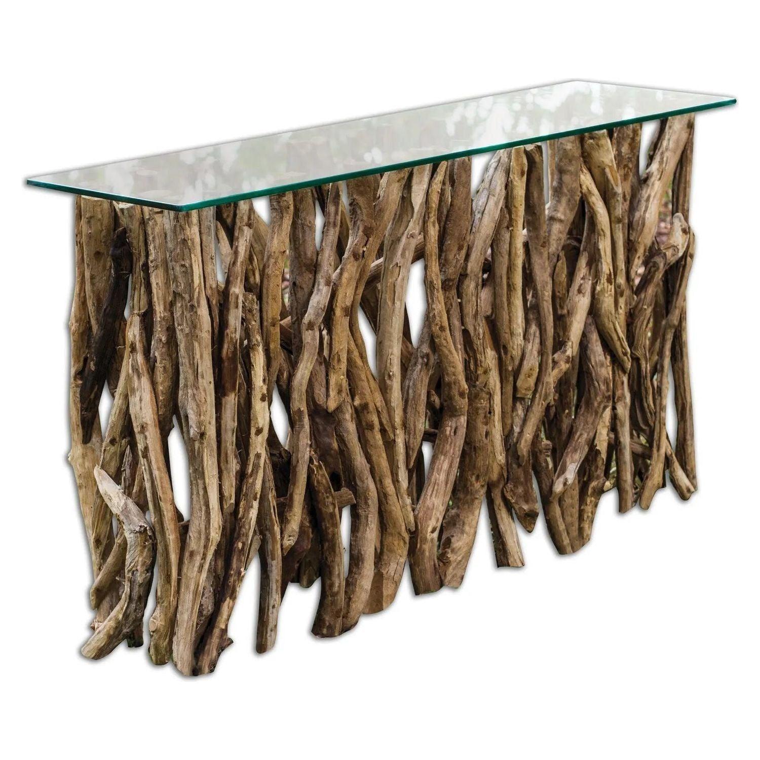 The Uttermost - Teak Wood Console - 25593 - Canada Light Shop