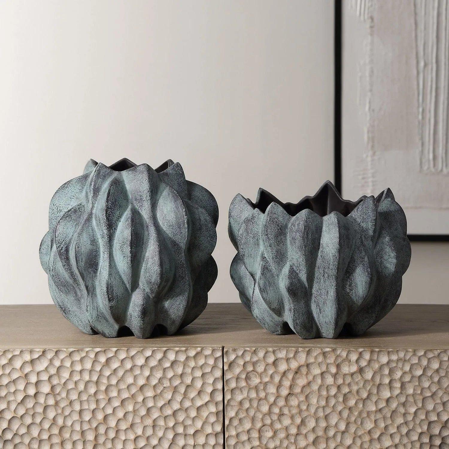 The Uttermost - Verdant Vases - Set of 2 - 18168 - Canada Light Shop