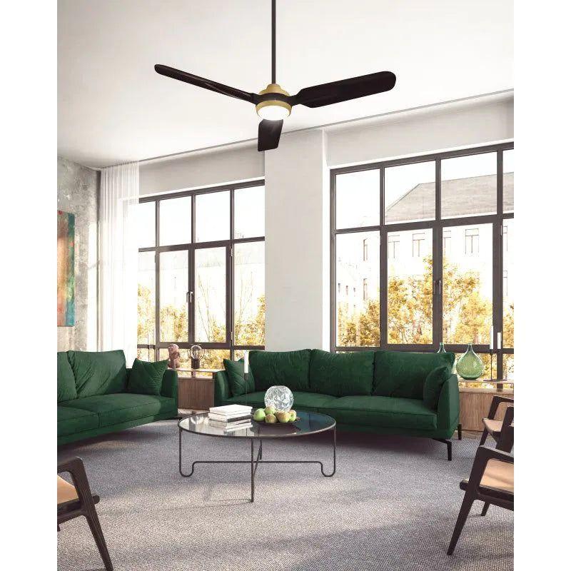 Kuzco Lighting - Fremont 60" Brushed Gold Fan - CF95960-BG - Canada Light Shop