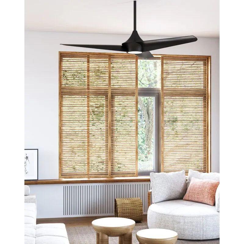 Kuzco Lighting - Emiko 56" Ceiling Fan - CF523056MB - Canada Light Shop