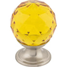 Top Knobs - Amber Crystal Knob - TK111BSN - Canada Light Shop