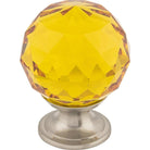 Top Knobs - Amber Crystal Knob - TK112BSN - Canada Light Shop