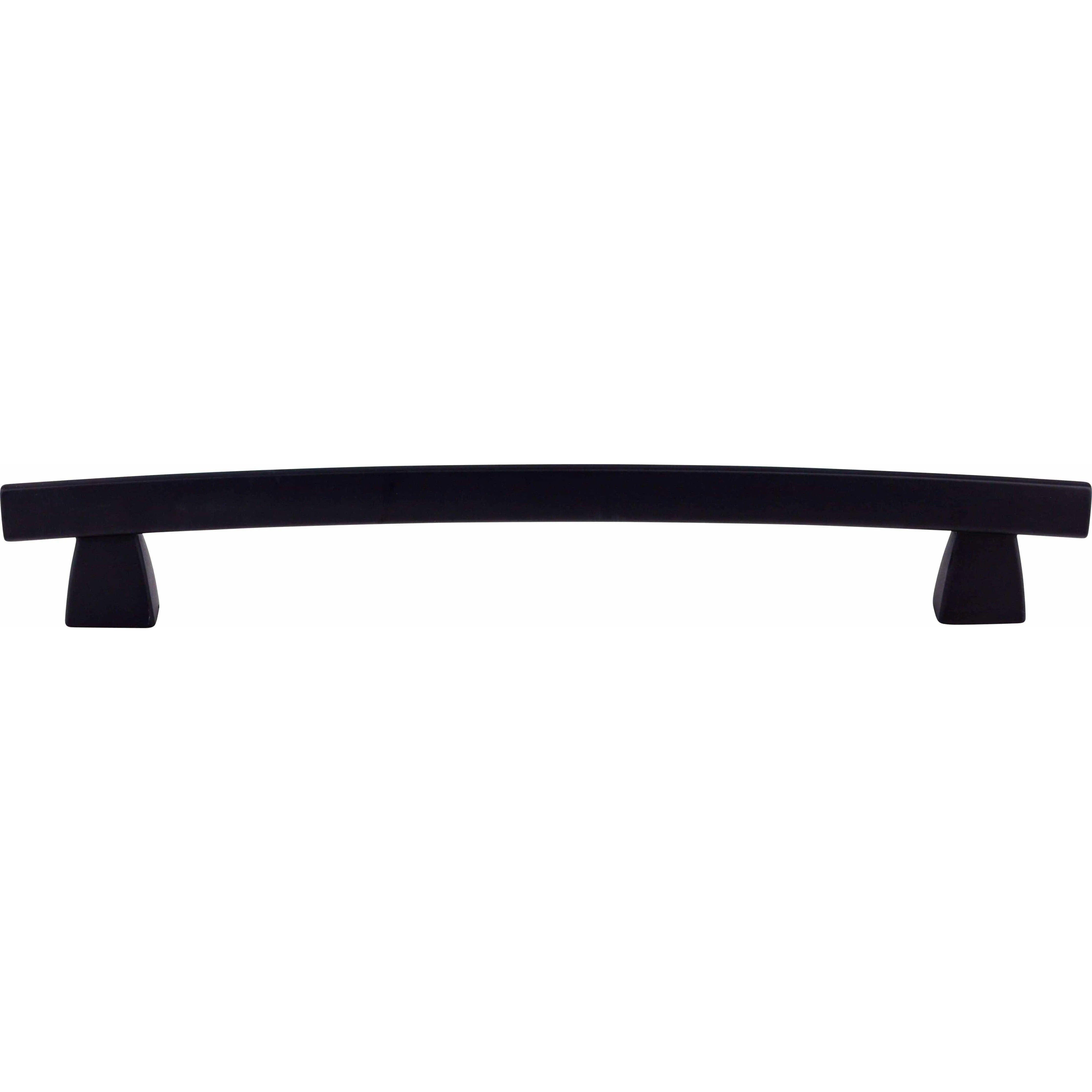 Top Knobs - Arched Appliance Pull - TK7BLK - Canada Light Shop