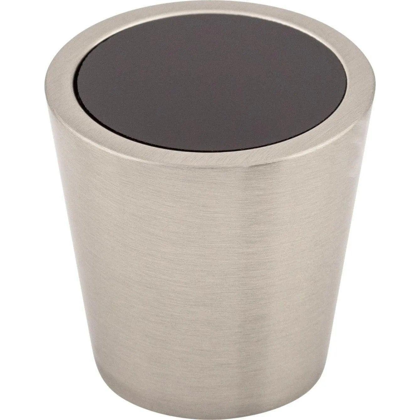 Top Knobs - Black Crystal Center Knob - TK129BSN - Canada Light Shop