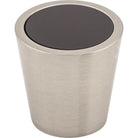 Top Knobs - Black Crystal Center Knob - TK129BSN - Canada Light Shop