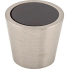 Top Knobs - Black Crystal Center Knob - TK130BSN - Canada Light Shop