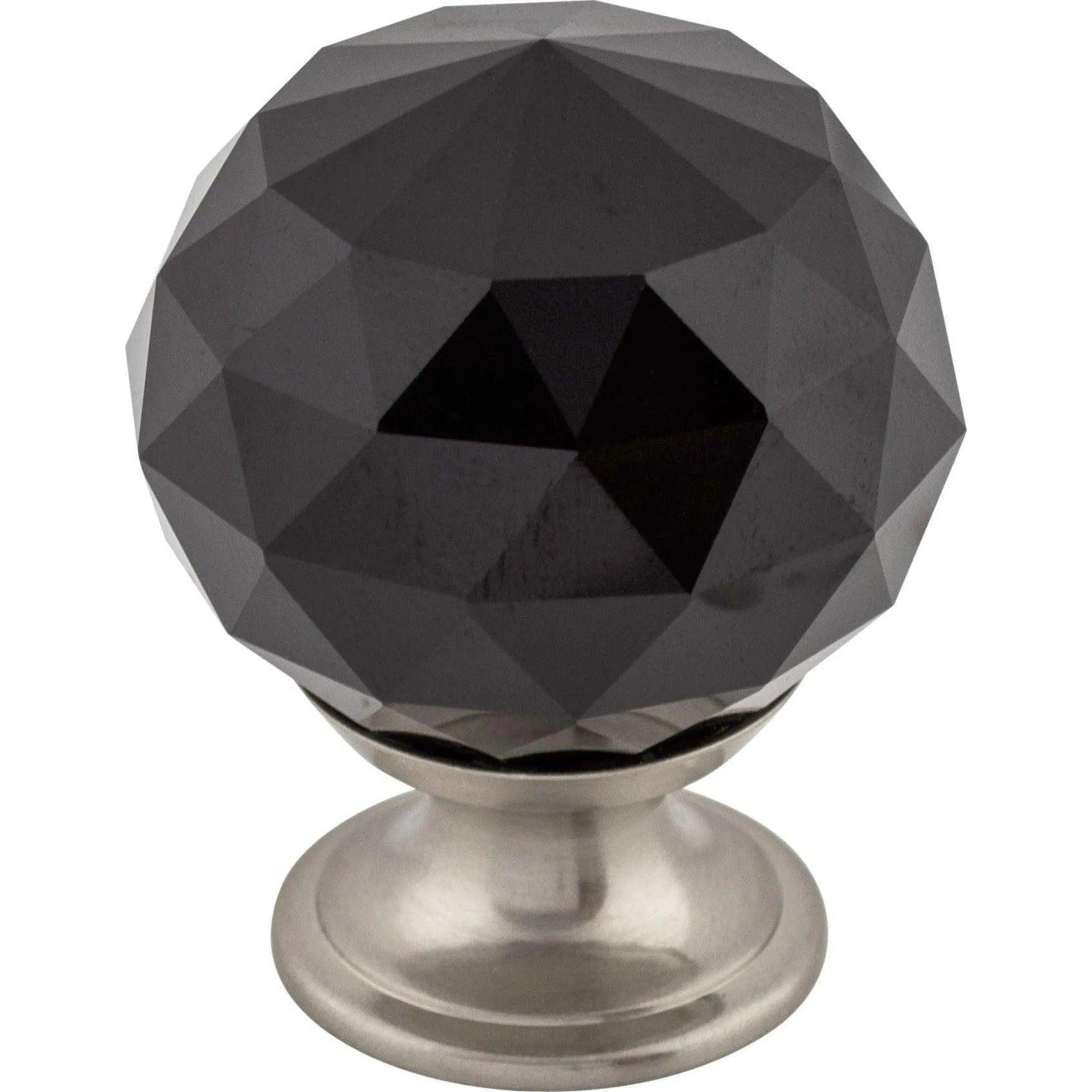 Top Knobs - Black Crystal Knob - TK116BSN - Canada Light Shop
