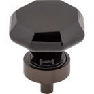 Top Knobs - Black Octagon Crystal Knob - TK137ORB - Canada Light Shop