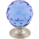Top Knobs - Blue Crystal Knob - TK123BSN - Canada Light Shop