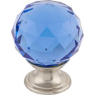 Top Knobs - Blue Crystal Knob - TK124BSN - Canada Light Shop