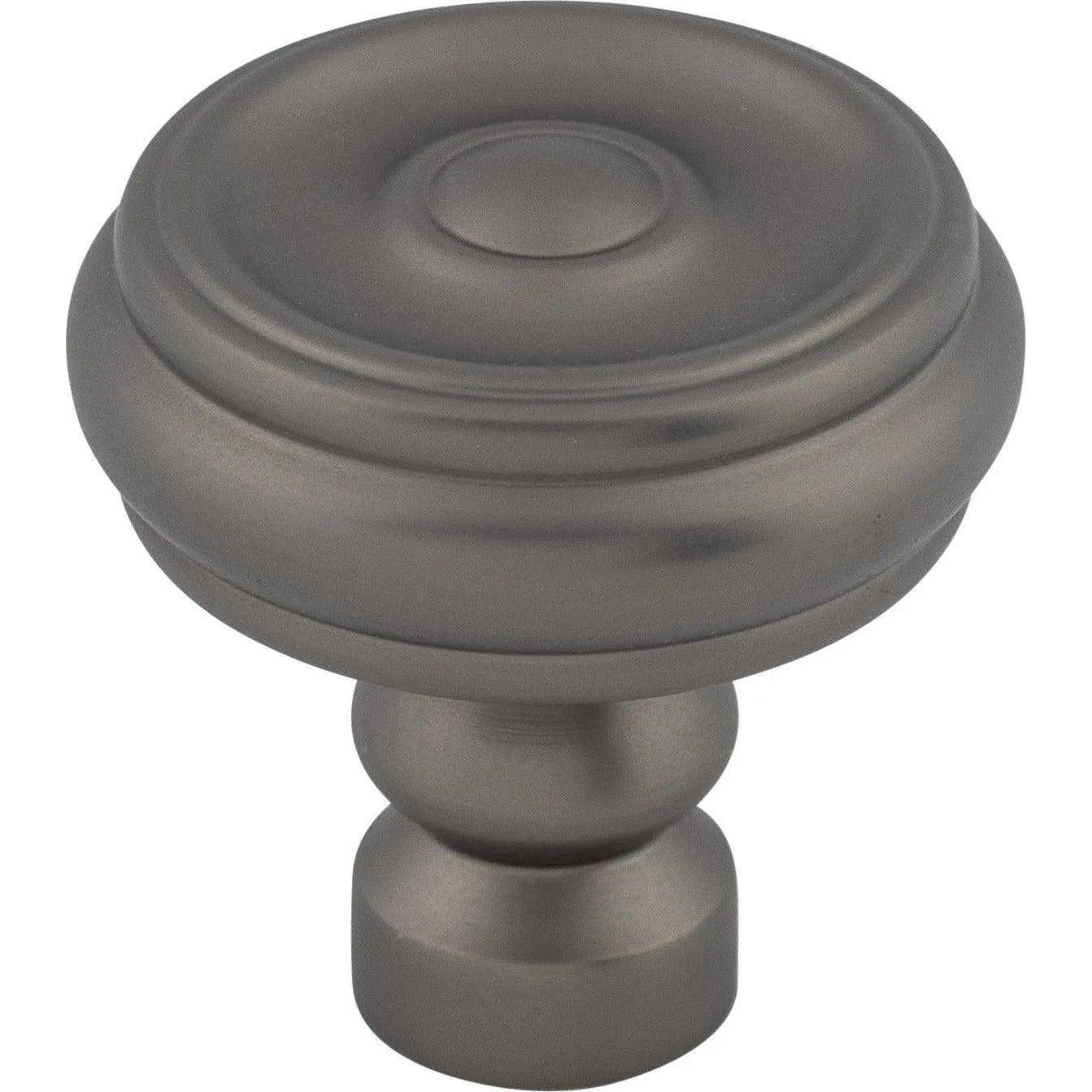 Top Knobs - Brixton Button Knob - TK882AG - Canada Light Shop