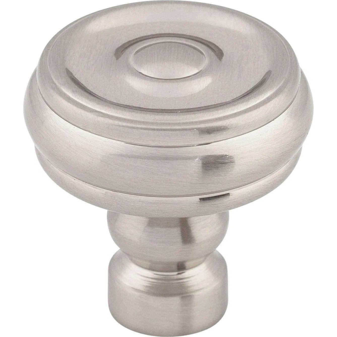 Top Knobs - Brixton Button Knob - TK882BSN - Canada Light Shop