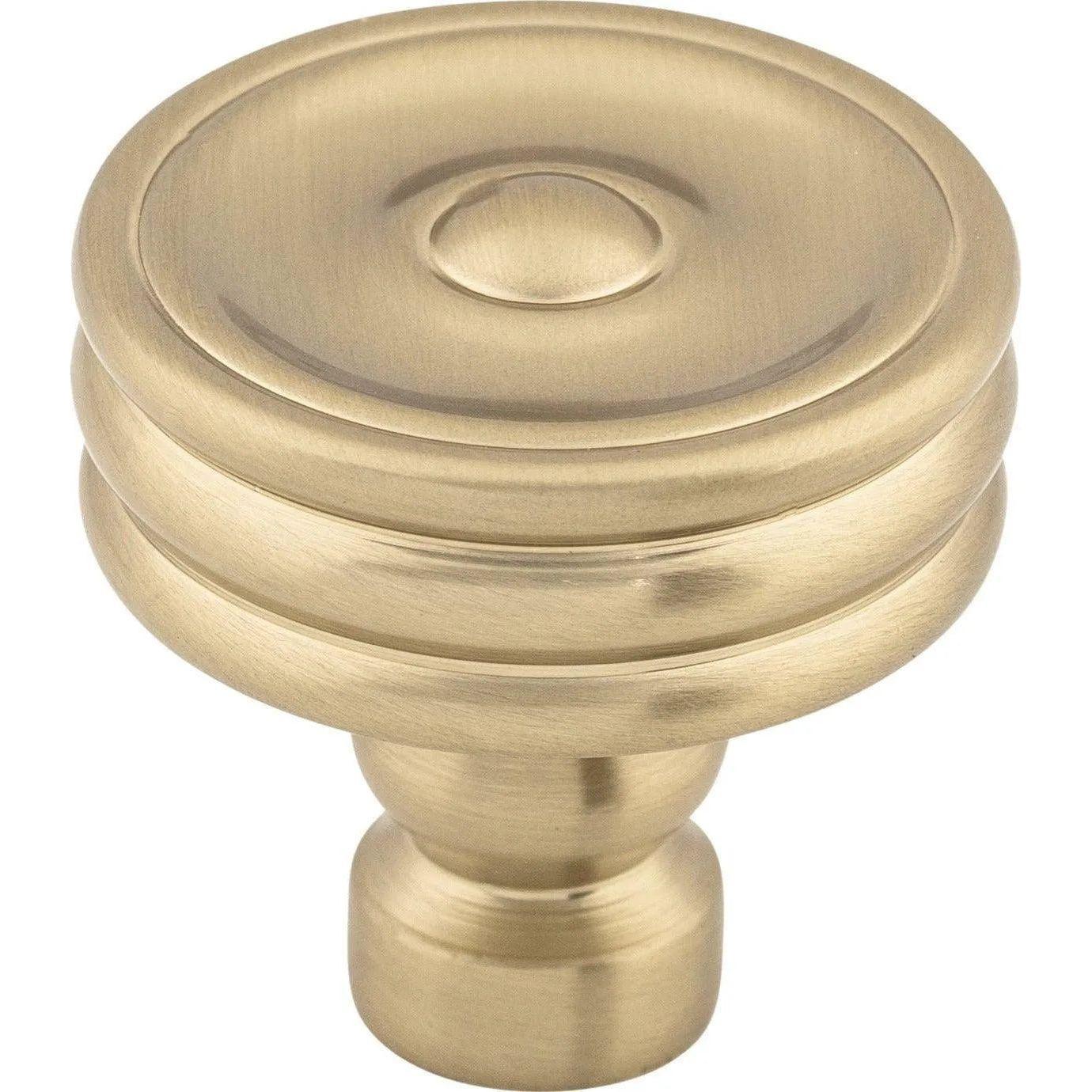 Top Knobs - Brixton Ridged Knob - TK881HB - Canada Light Shop
