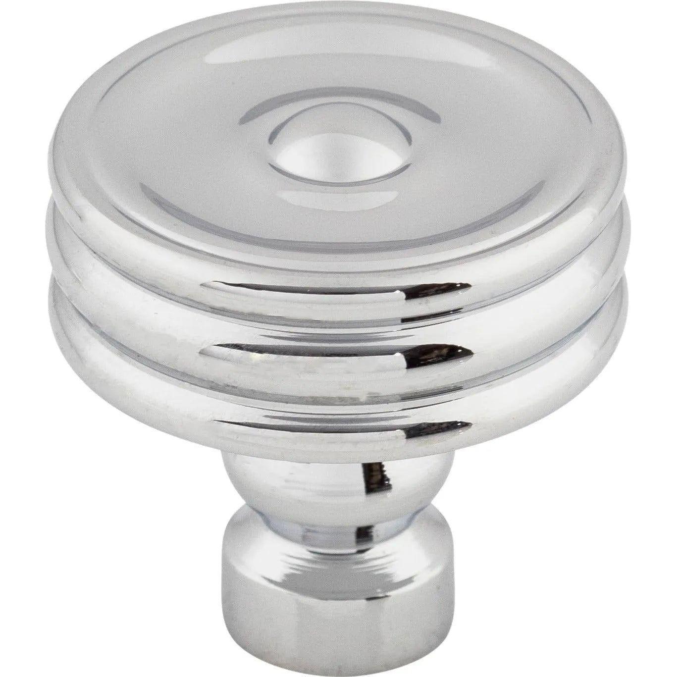 Top Knobs - Brixton Ridged Knob - TK881PC - Canada Light Shop