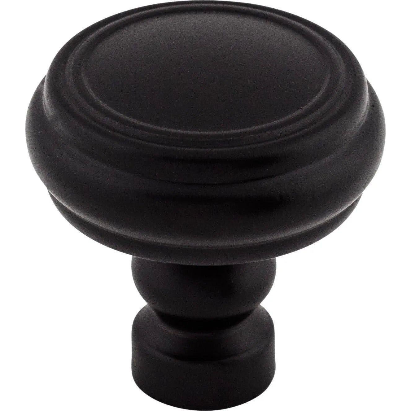 Top Knobs - Brixton Rimmed Knob - TK880BLK - Canada Light Shop