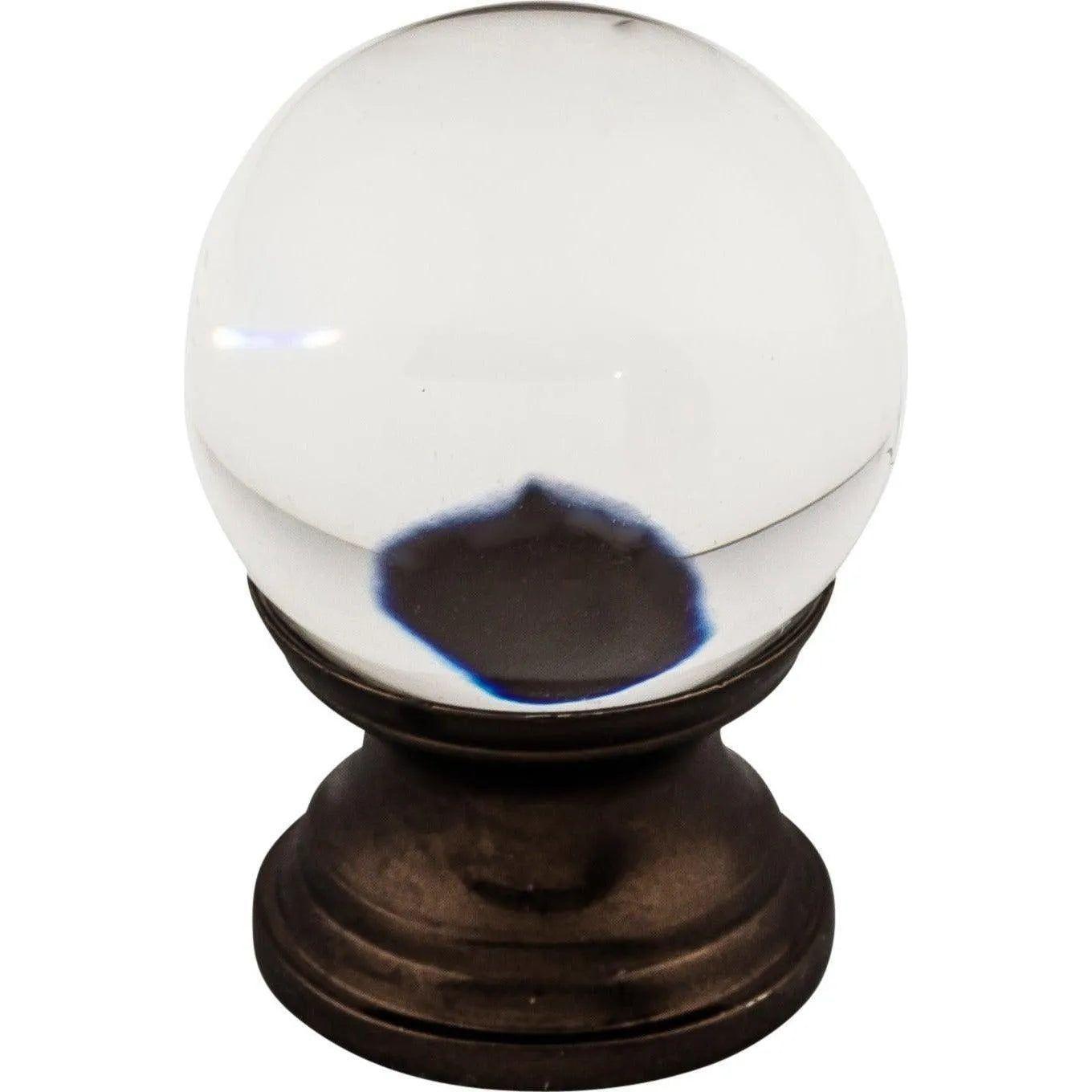 Top Knobs - Clarity Clear Glass Knob - TK840ORB - Canada Light Shop