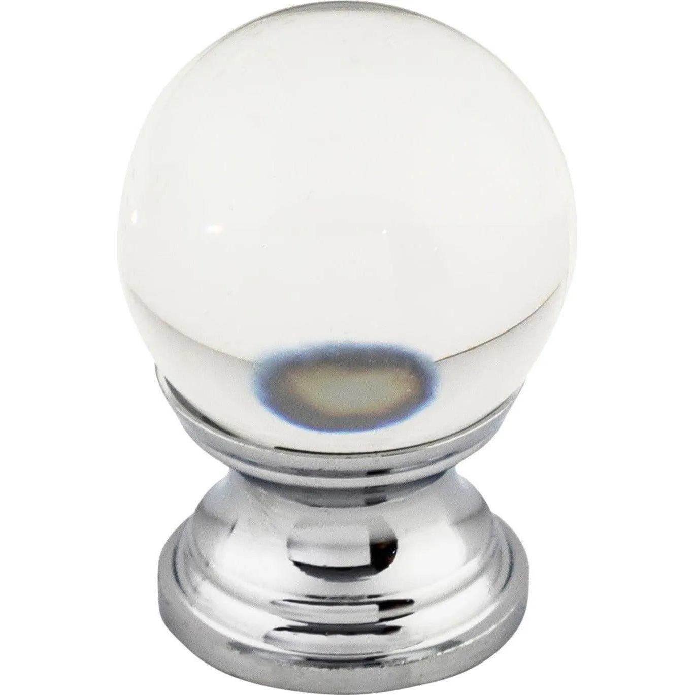 Top Knobs - Clarity Clear Glass Knob - TK840PC - Canada Light Shop