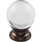 Top Knobs - Clarity Clear Glass Knob - TK841ORB - Canada Light Shop