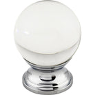Top Knobs - Clarity Clear Glass Knob - TK841PC - Canada Light Shop