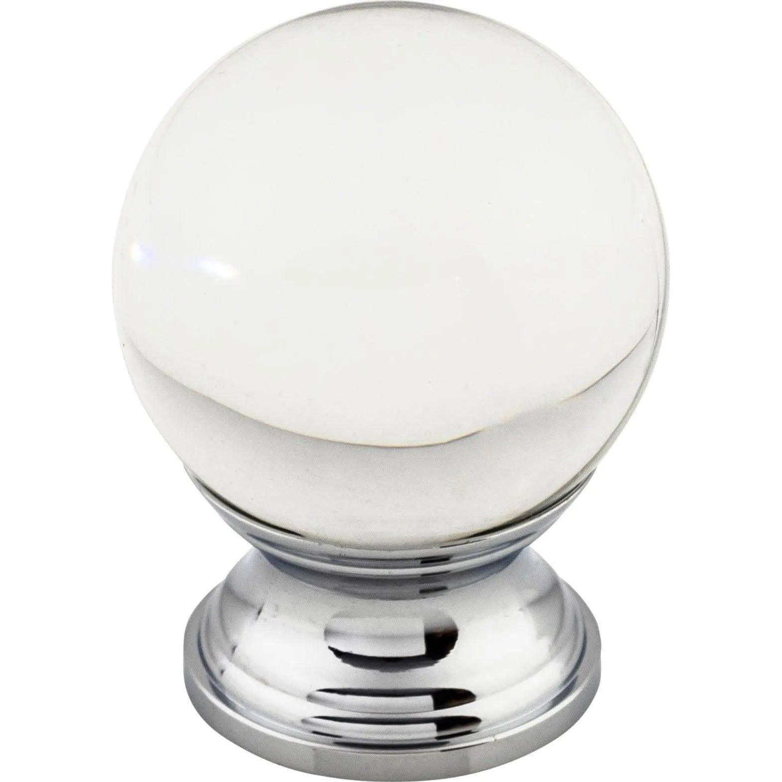 Top Knobs - Clarity Clear Glass Knob - TK841PC - Canada Light Shop